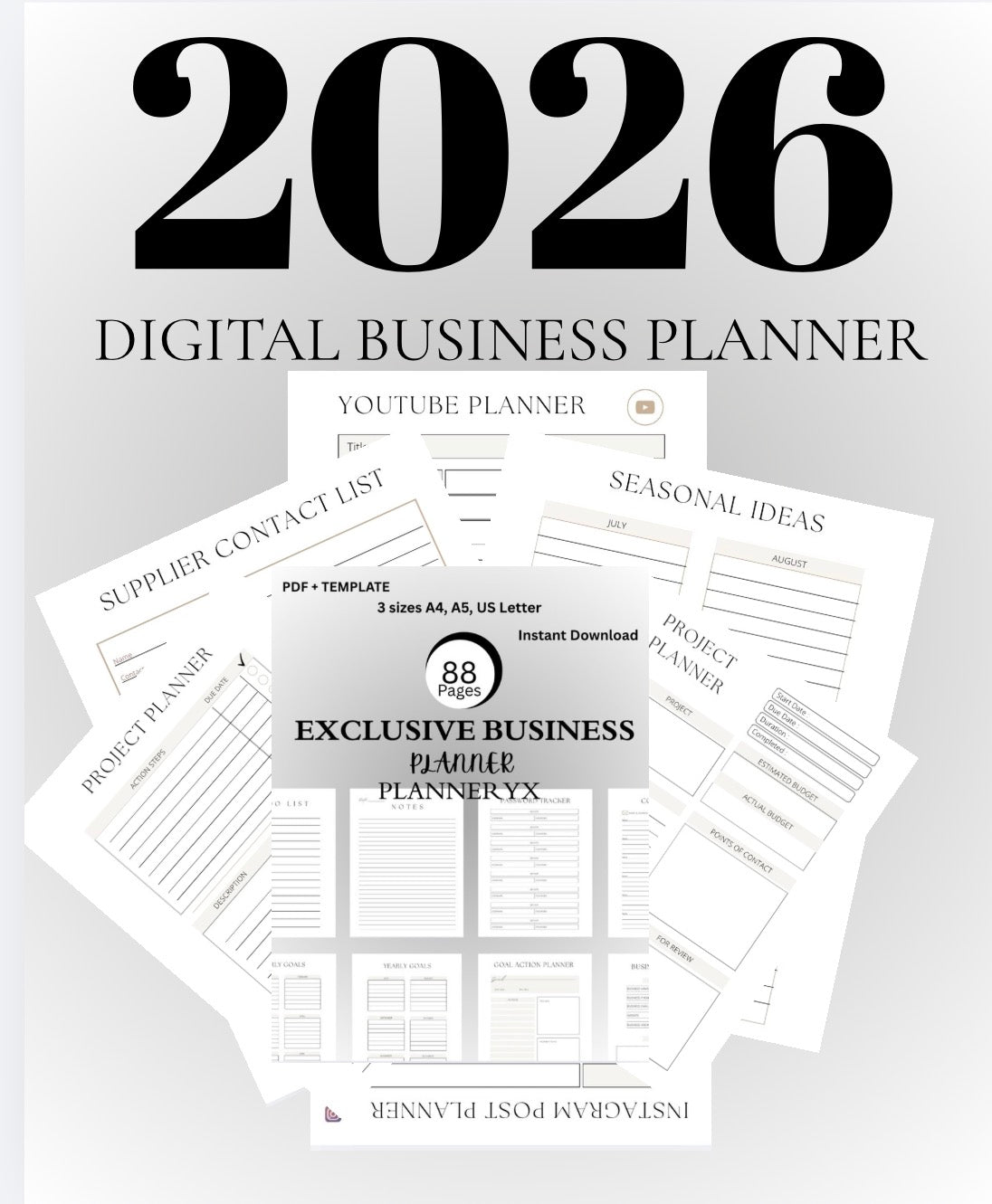 Digital Business Planner
