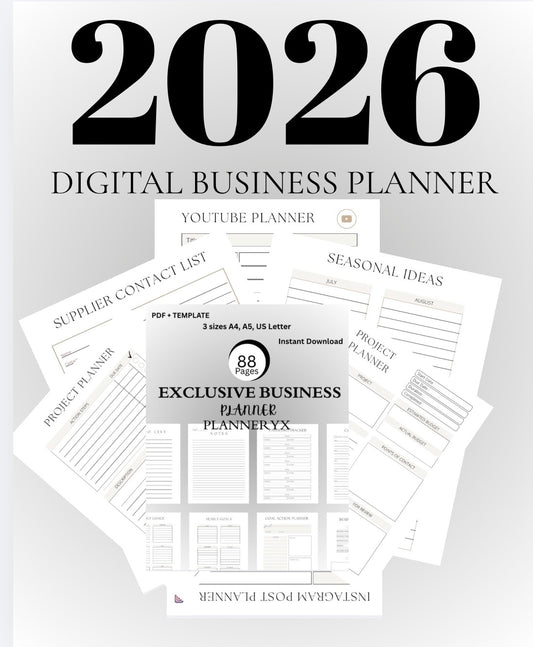 Digital Business Planner